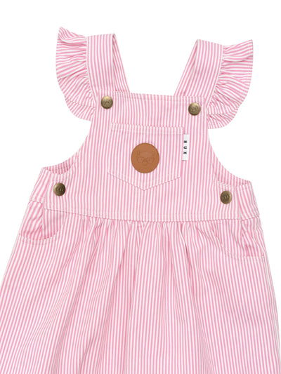 Huxbaby - Candy Stripe Pinafore - HB1163S24 Sleeveless Dress Huxbaby 