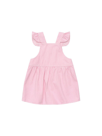 Huxbaby - Candy Stripe Pinafore - HB1163S24 Sleeveless Dress Huxbaby 