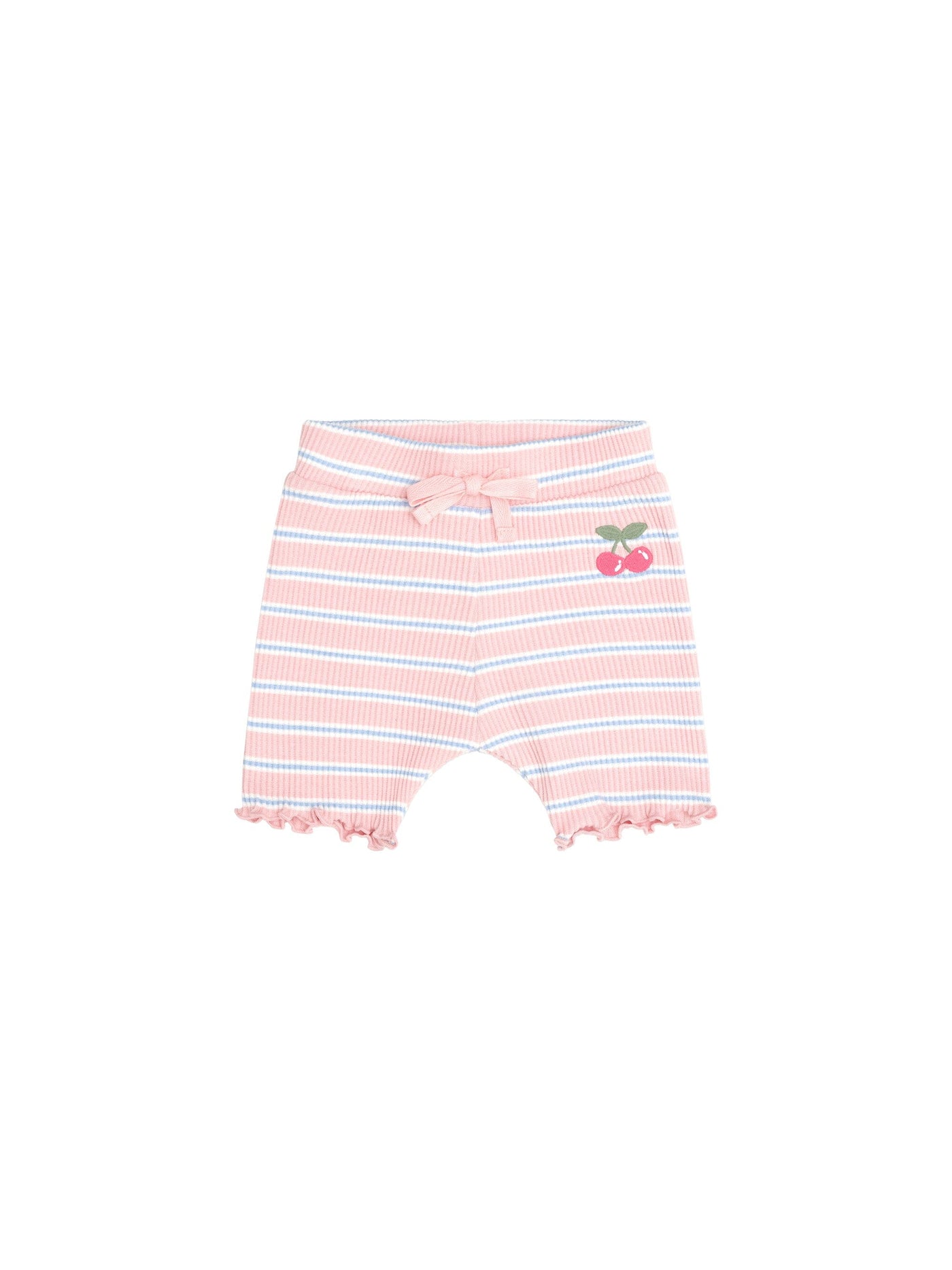 Huxbaby - Candy Stripe Rib Short - HB6045S24 Shorts Huxbaby 