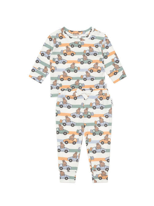 Huxbaby - Carrot Car Sleep Set - HB9133W25