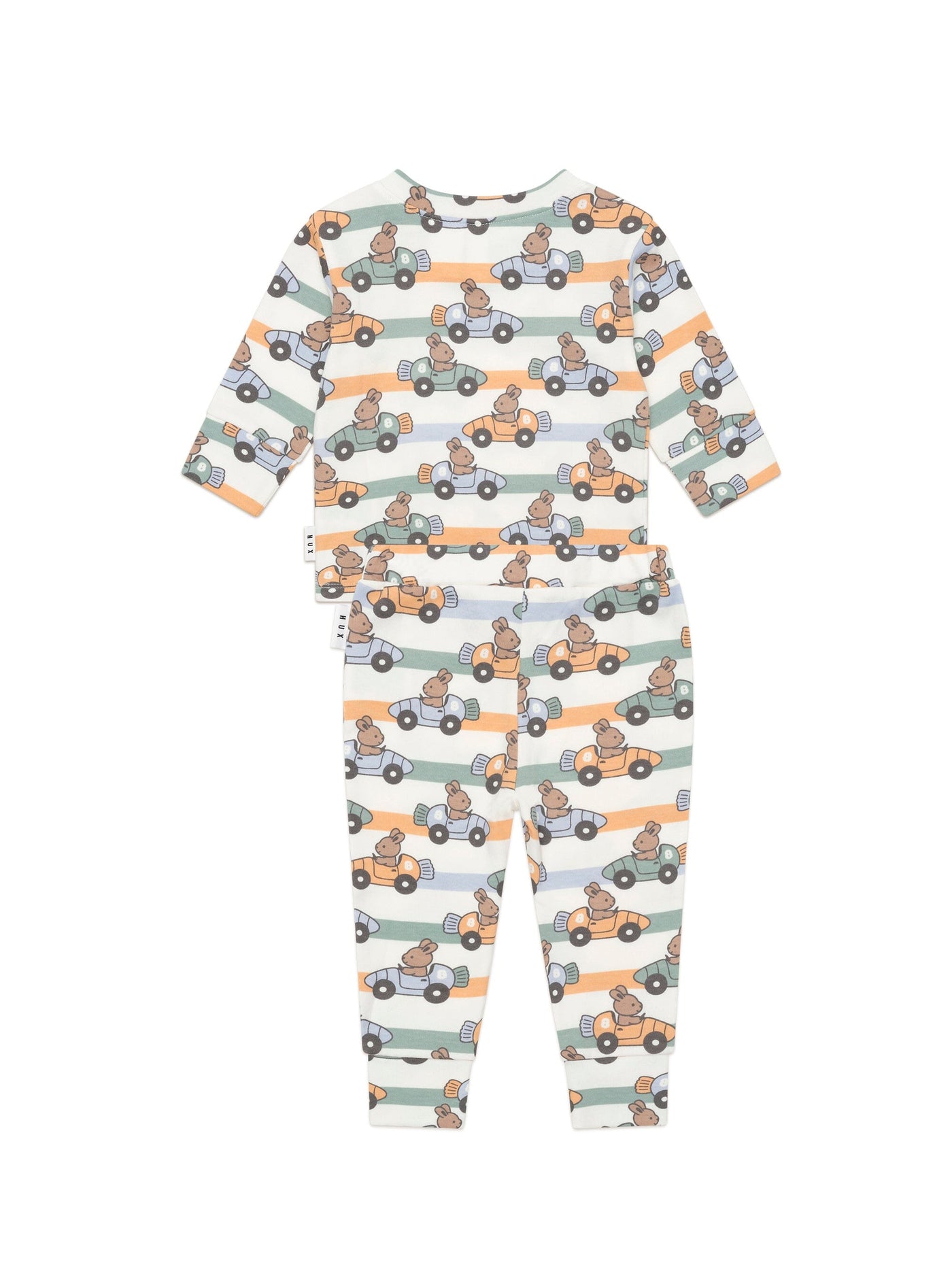 Huxbaby - Carrot Car Sleep Set - HB9133W25 Long Sleeve Pyjamas Huxbaby 