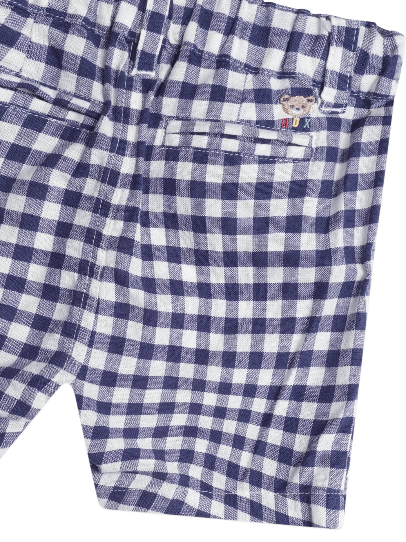 Huxbaby - Check Chino Shorts - HB6333S25 Shorts Huxbaby 