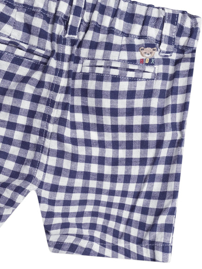Huxbaby - Check Chino Shorts - HB6333S25 Shorts Huxbaby 