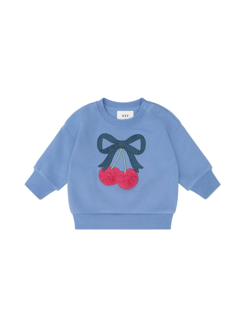 Huxbaby - Cherry Bow Sweatshirt