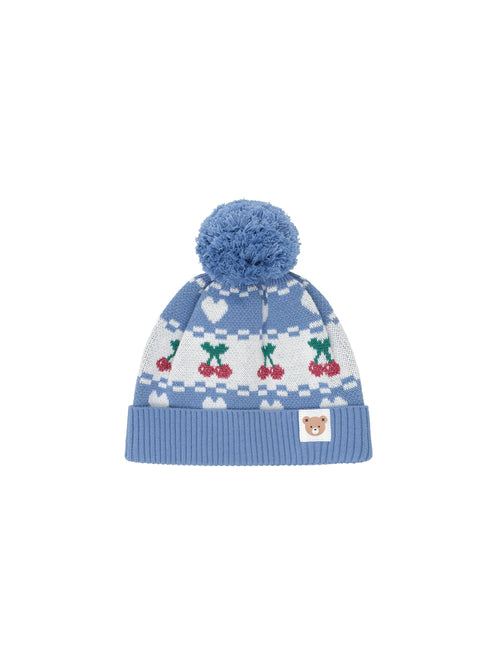 Huxbaby - Cherry Heart Knit Beanie