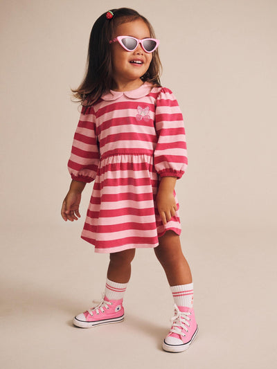 Huxbaby - Cherry Pie Puff Sleeve Dress - HB1060S25 Long Sleeve Dress Huxbaby 