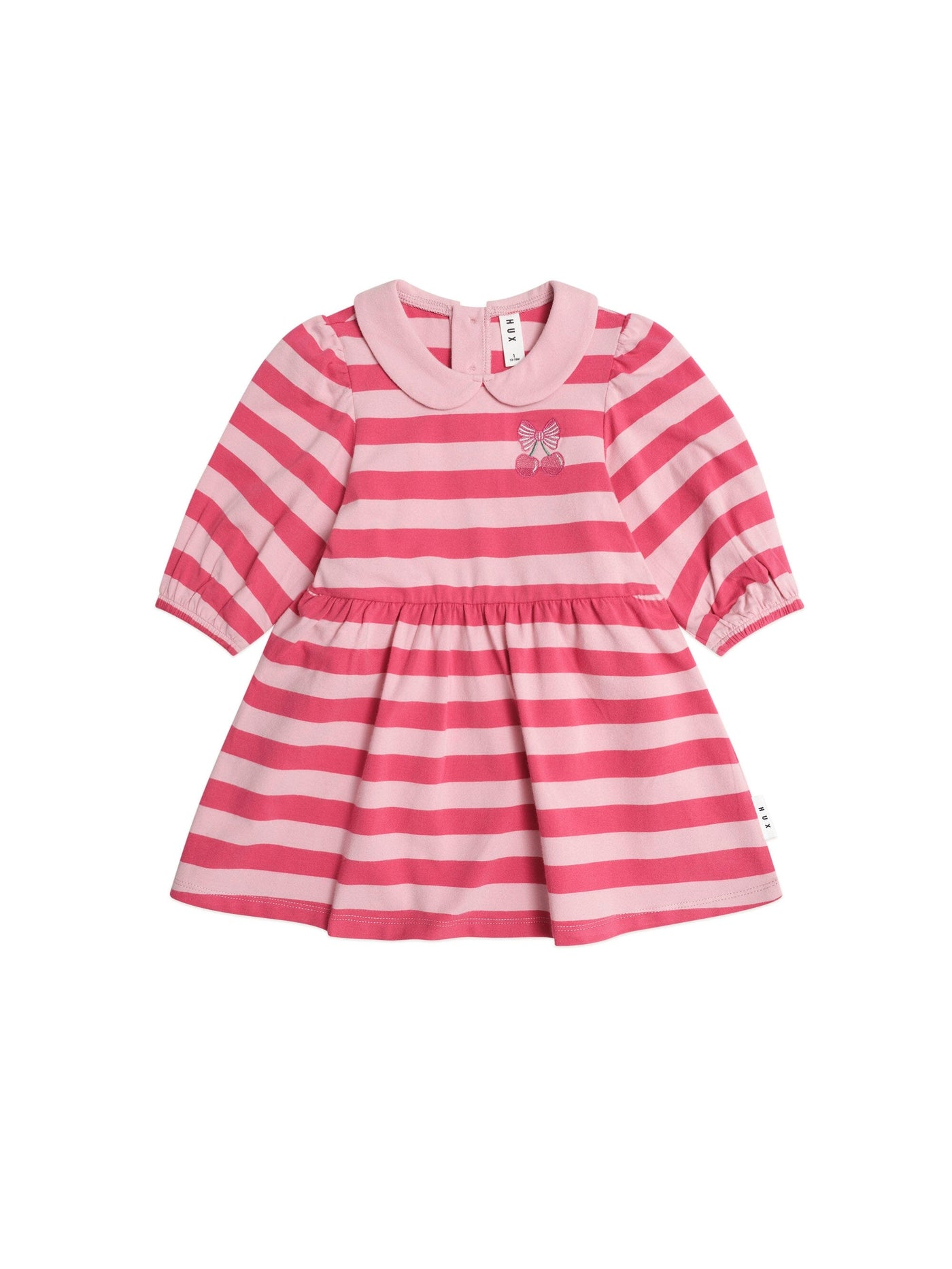 Huxbaby - Cherry Pie Puff Sleeve Dress - HB1060S25 Long Sleeve Dress Huxbaby 