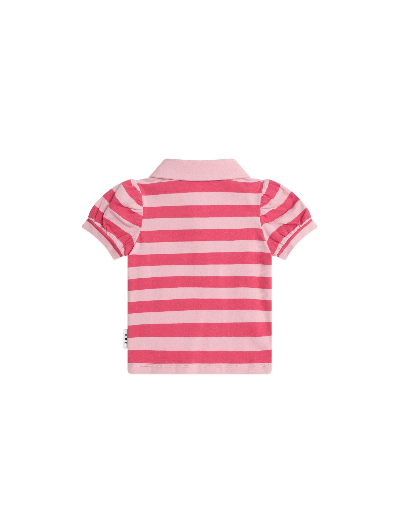 Huxbaby - Cherry Pie Puff Sleeve Polo Tee - HB2101S25 Short Sleeve Shirt Huxbaby 