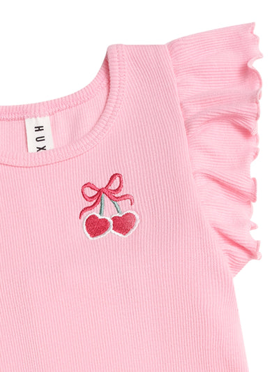 Huxbaby - Cherry Pie Rib Tulle Dress - HB1054S25 Tutu Dress Huxbaby 