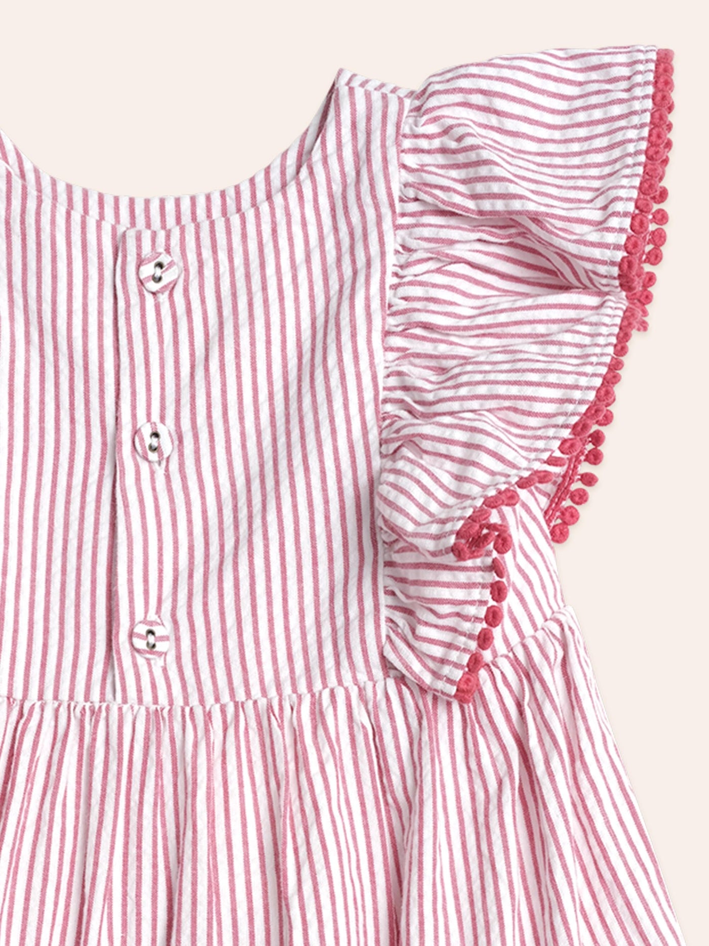 Huxbaby - Cherry Pie Stripe Dress - HB1312S25 Short Sleeve Dress Huxbaby 