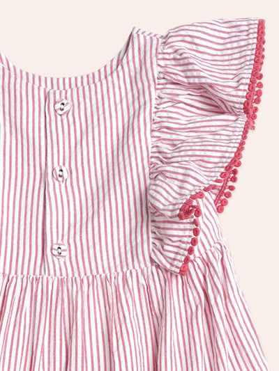 Huxbaby - Cherry Pie Stripe Dress - HB1312S25 Short Sleeve Dress Huxbaby 