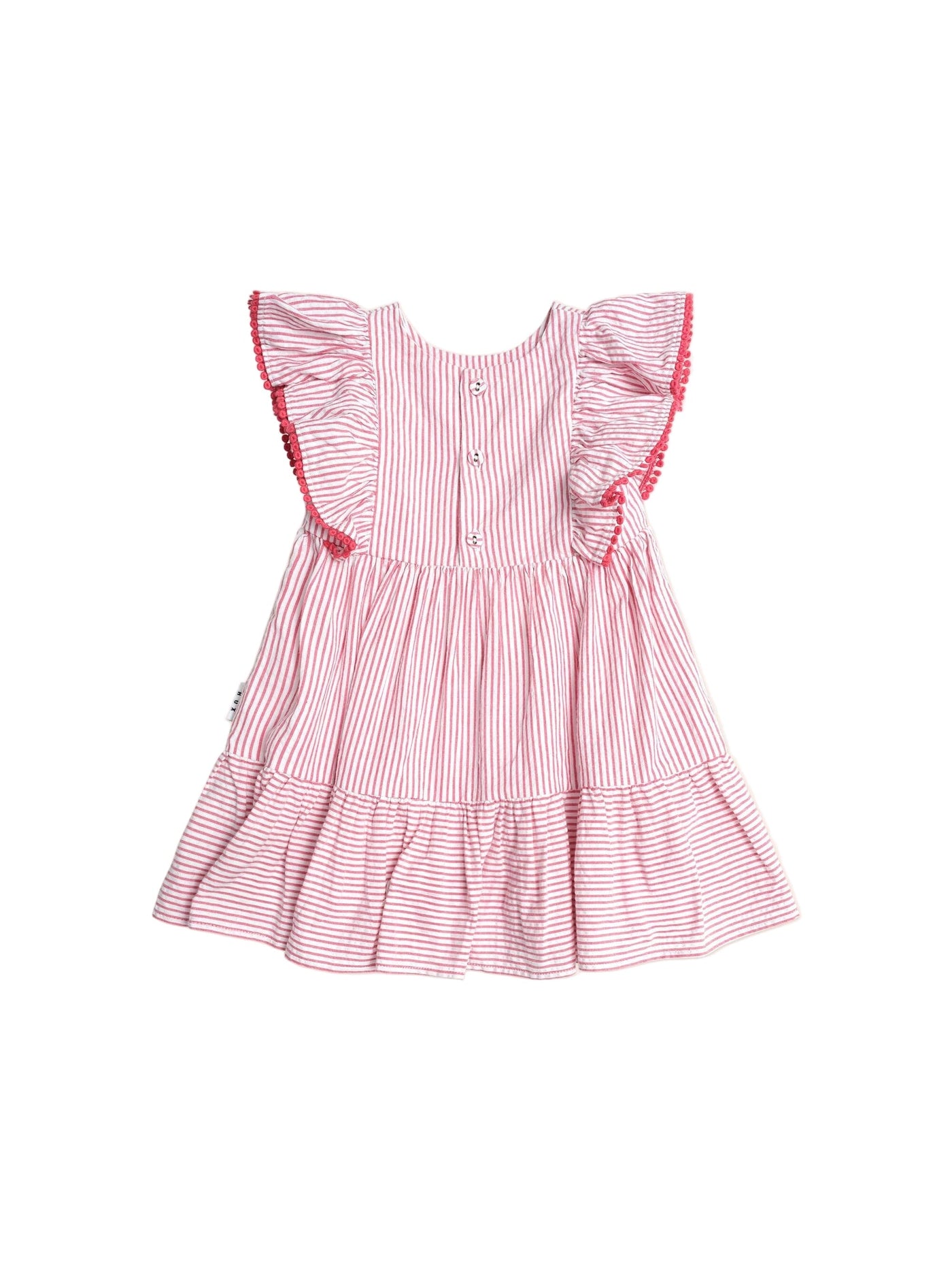 Huxbaby - Cherry Pie Stripe Dress - HB1312S25 Short Sleeve Dress Huxbaby 