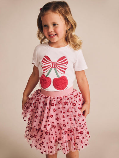 Huxbaby - Cherry Pie Tee - HB2097S25 Short Sleeve T-Shirt Huxbaby 