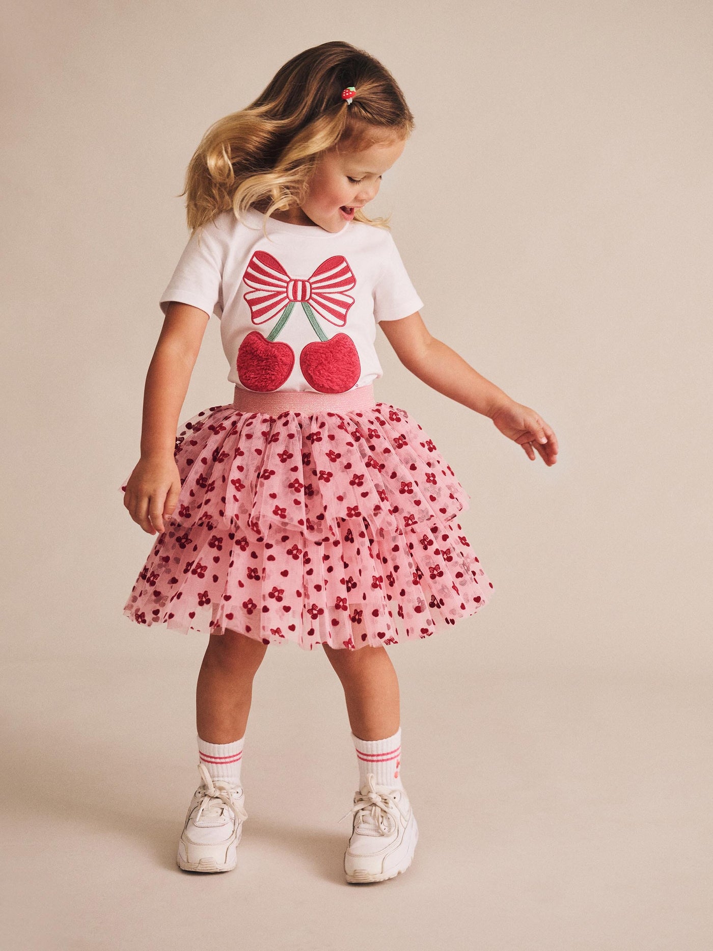 Huxbaby - Cherry Pie Tee - HB2097S25 Short Sleeve T-Shirt Huxbaby 