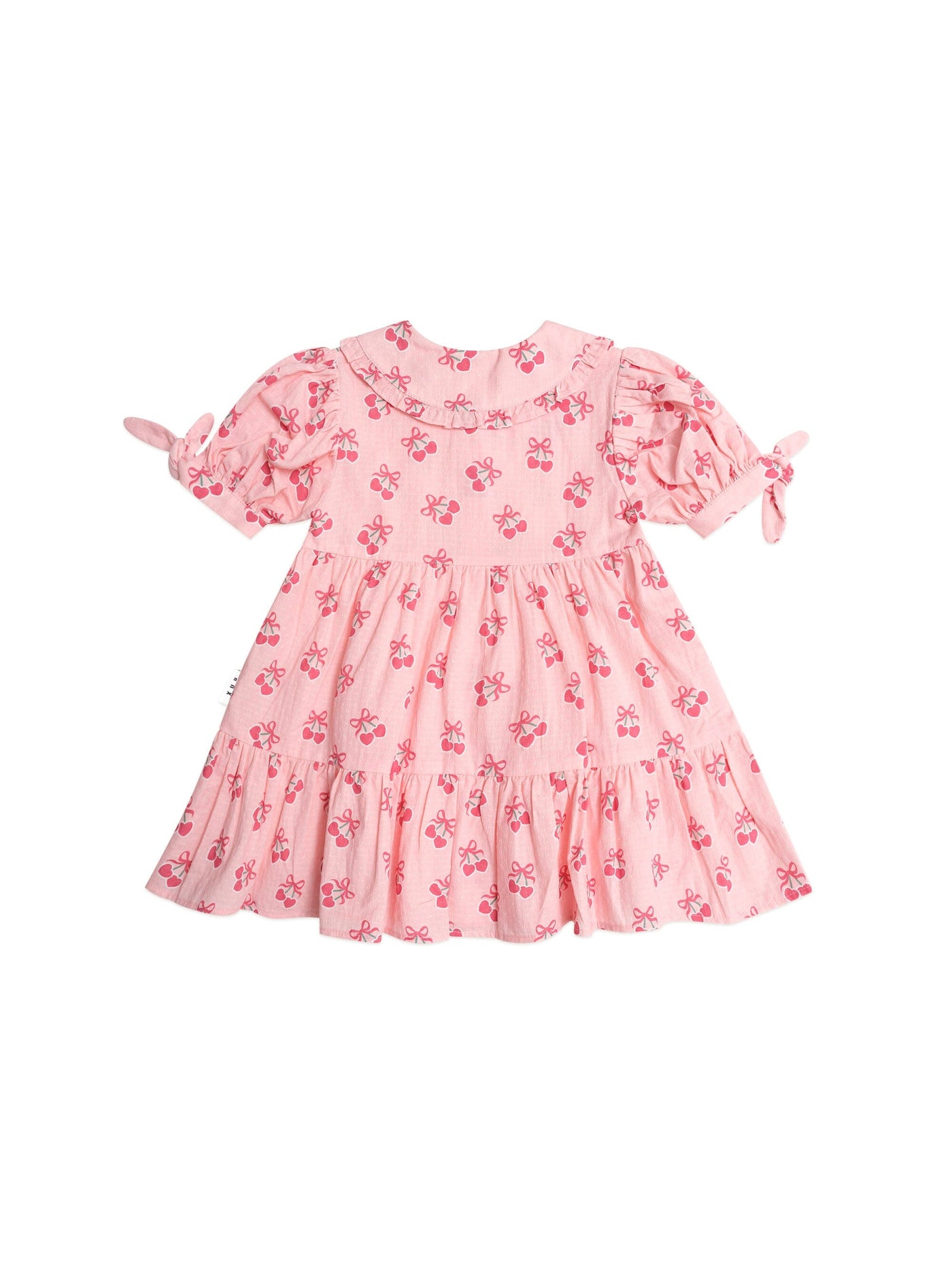 Huxbaby - Cherry Pie Tiered Smock Dress - HB1314S25 Short Sleeve Dress Huxbaby 