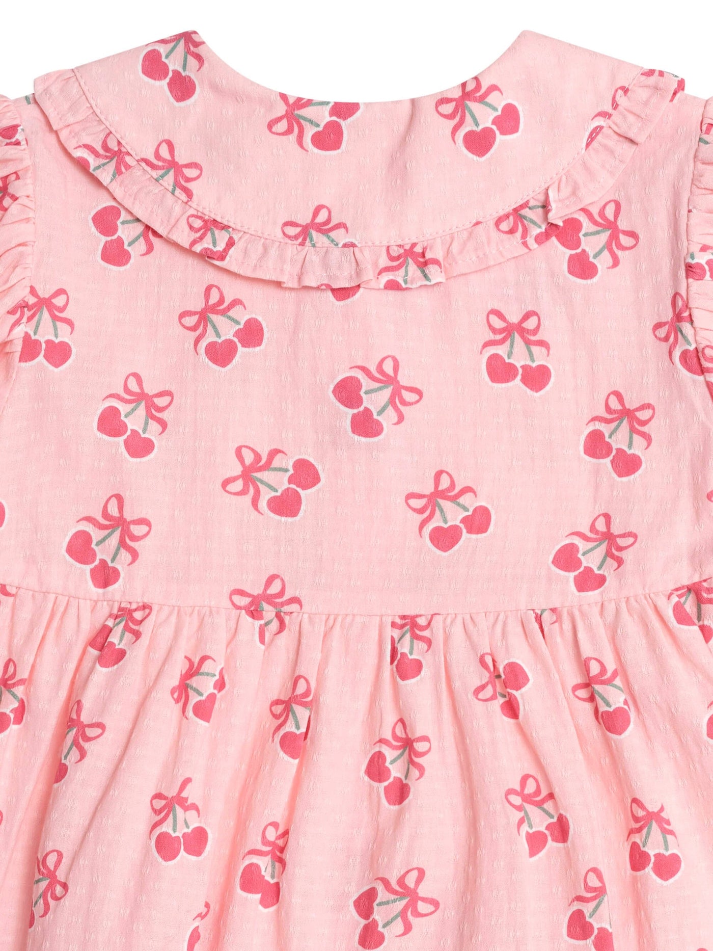 Huxbaby - Cherry Pie Tiered Smock Dress - HB1314S25 Short Sleeve Dress Huxbaby 