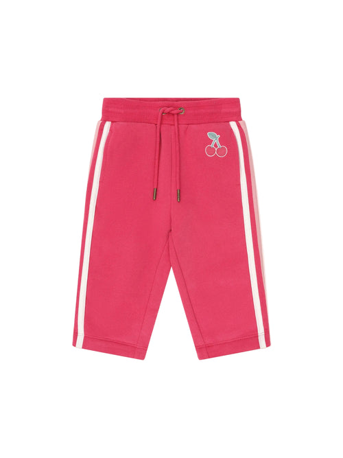 Huxbaby - Cherry Racer Stripe Trackpant