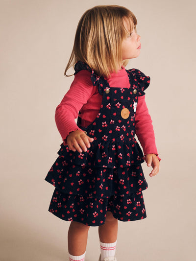 Huxbaby - Cherry Rib Skivvy - HB2108S25 Long Sleeve Top Huxbaby 