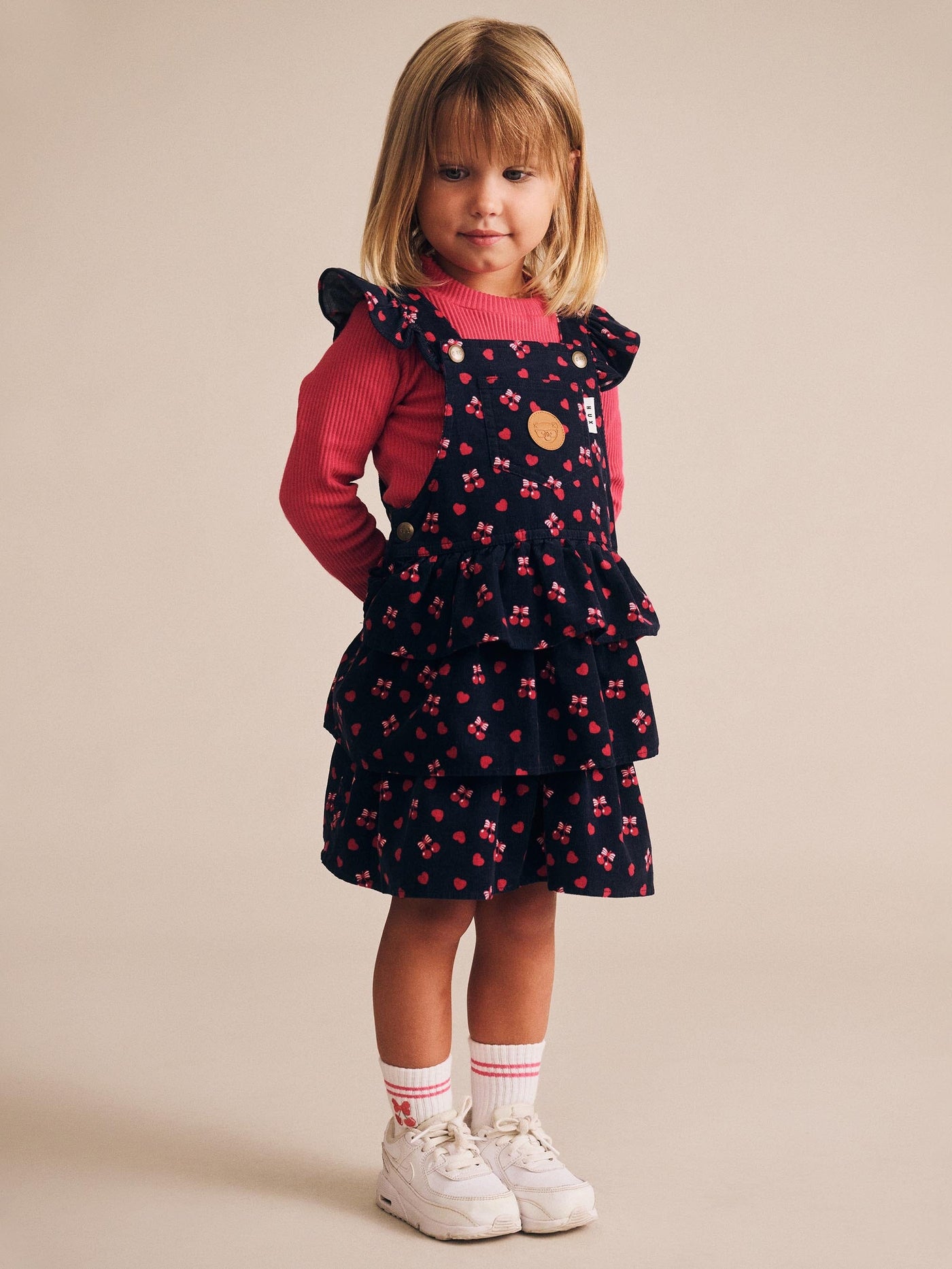 Huxbaby - Cherry Rib Skivvy - HB2108S25 Long Sleeve Top Huxbaby 
