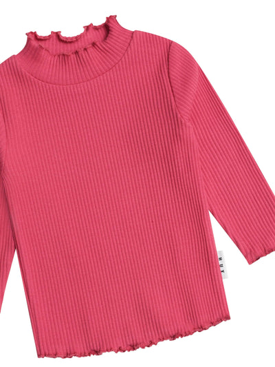 Huxbaby - Cherry Rib Skivvy - HB2108S25 Long Sleeve Top Huxbaby 