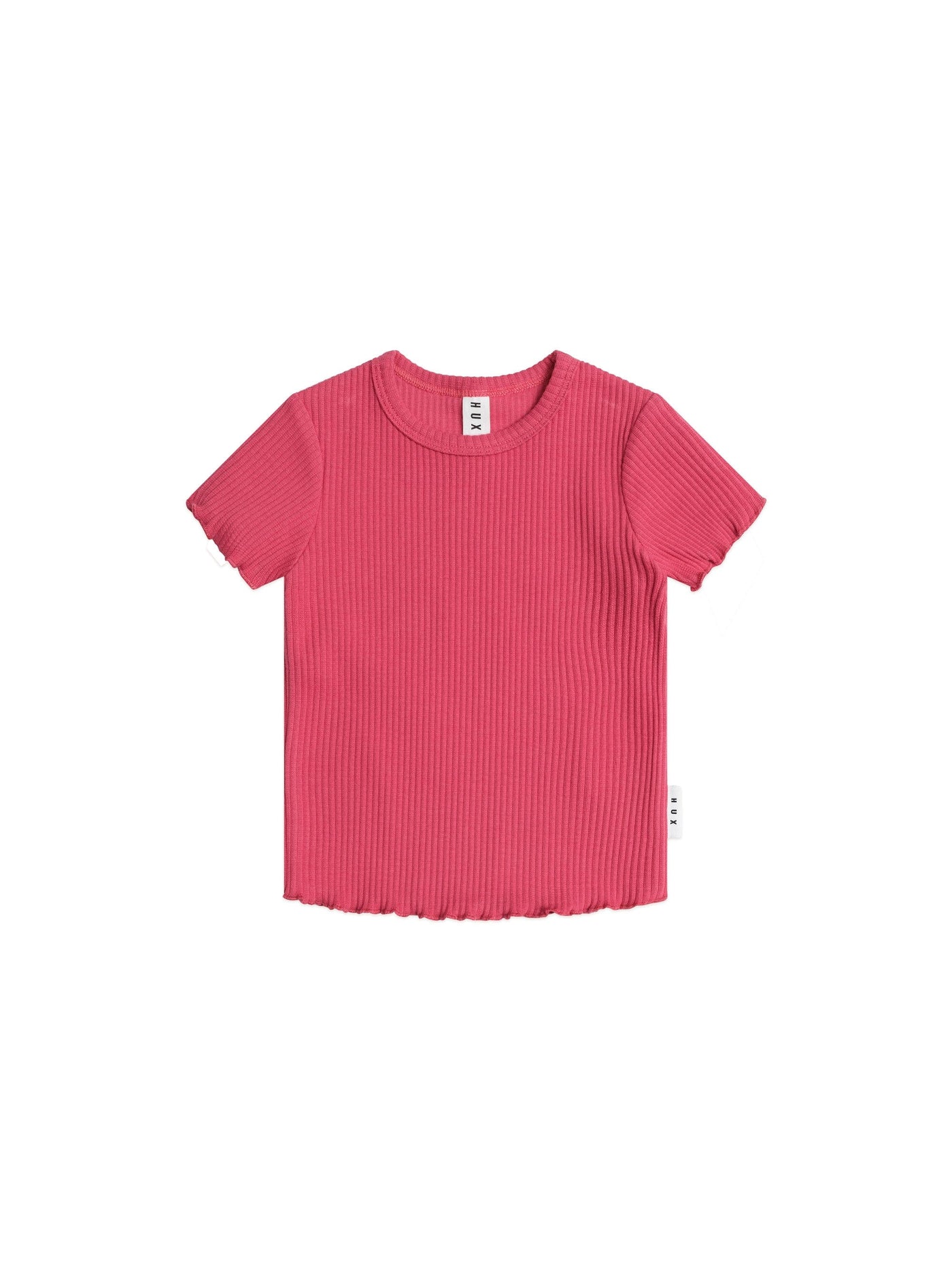 Huxbaby - Cherry Rib Tee - HB2092S25 Short Sleeve T-Shirt Huxbaby 