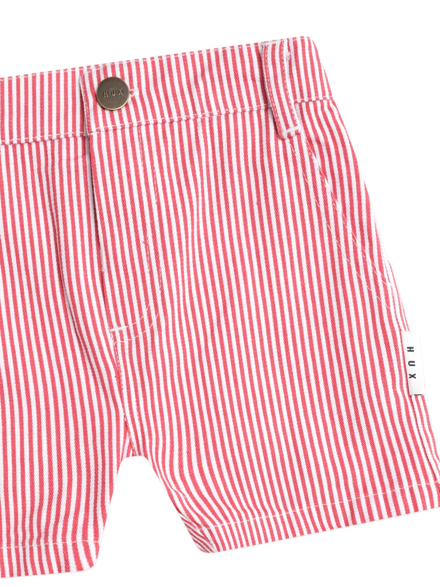 Huxbaby - Chill Red Stripe Chino Shorts - HB6332S25 Shorts Huxbaby 