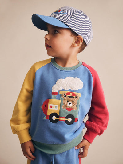 Huxbaby - Choo Choo Huxbear Sweatshirt - HB3085S25 Jumper Huxbaby 