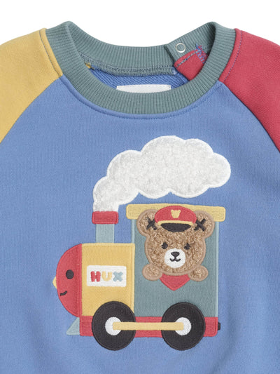 Huxbaby - Choo Choo Huxbear Sweatshirt - HB3085S25 Jumper Huxbaby 