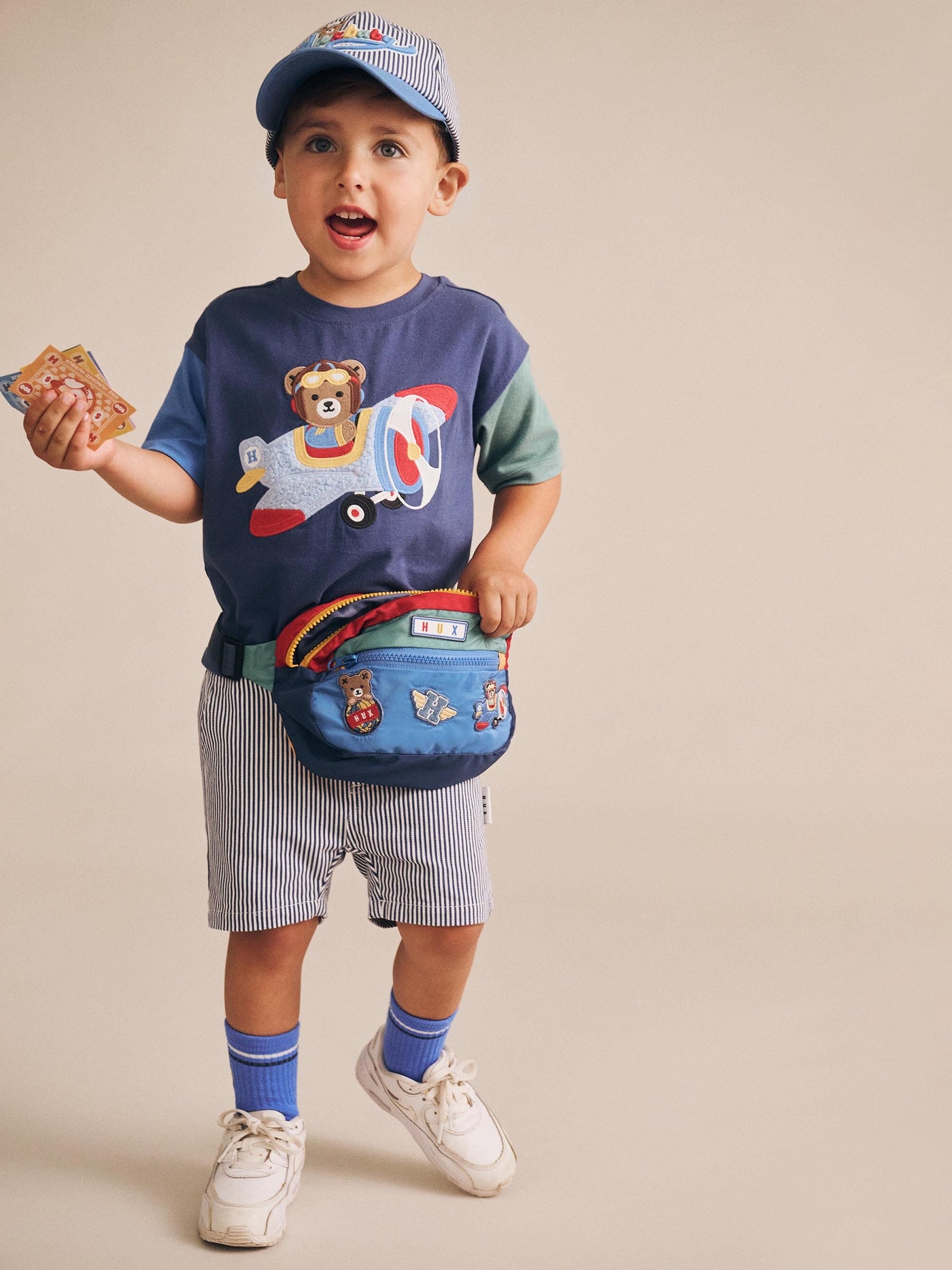 Huxbaby - Classic Stripe Chino Shorts - HB6157S25 Shorts Huxbaby 