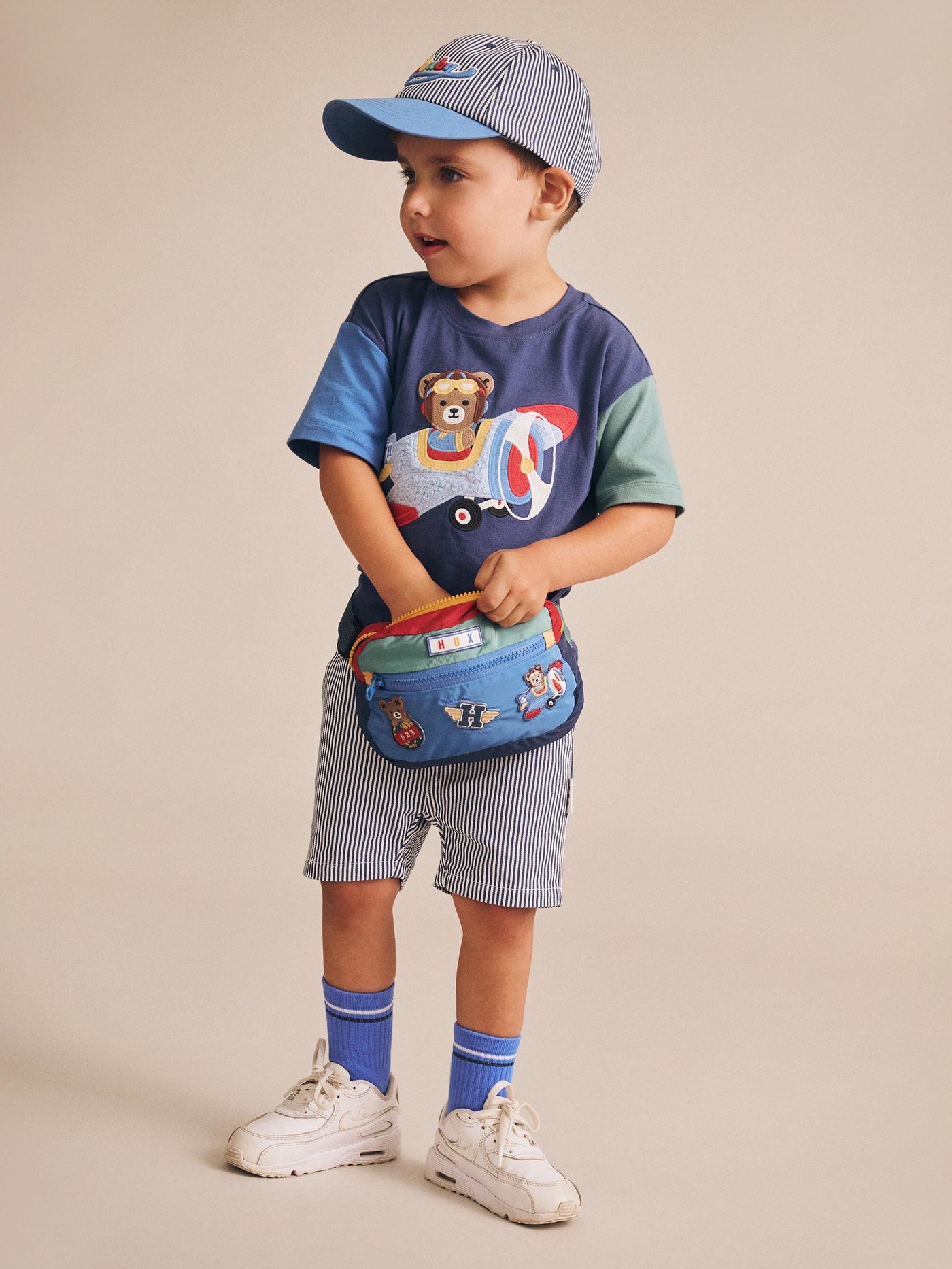 Huxbaby - Classic Stripe Chino Shorts - HB6157S25 Shorts Huxbaby 