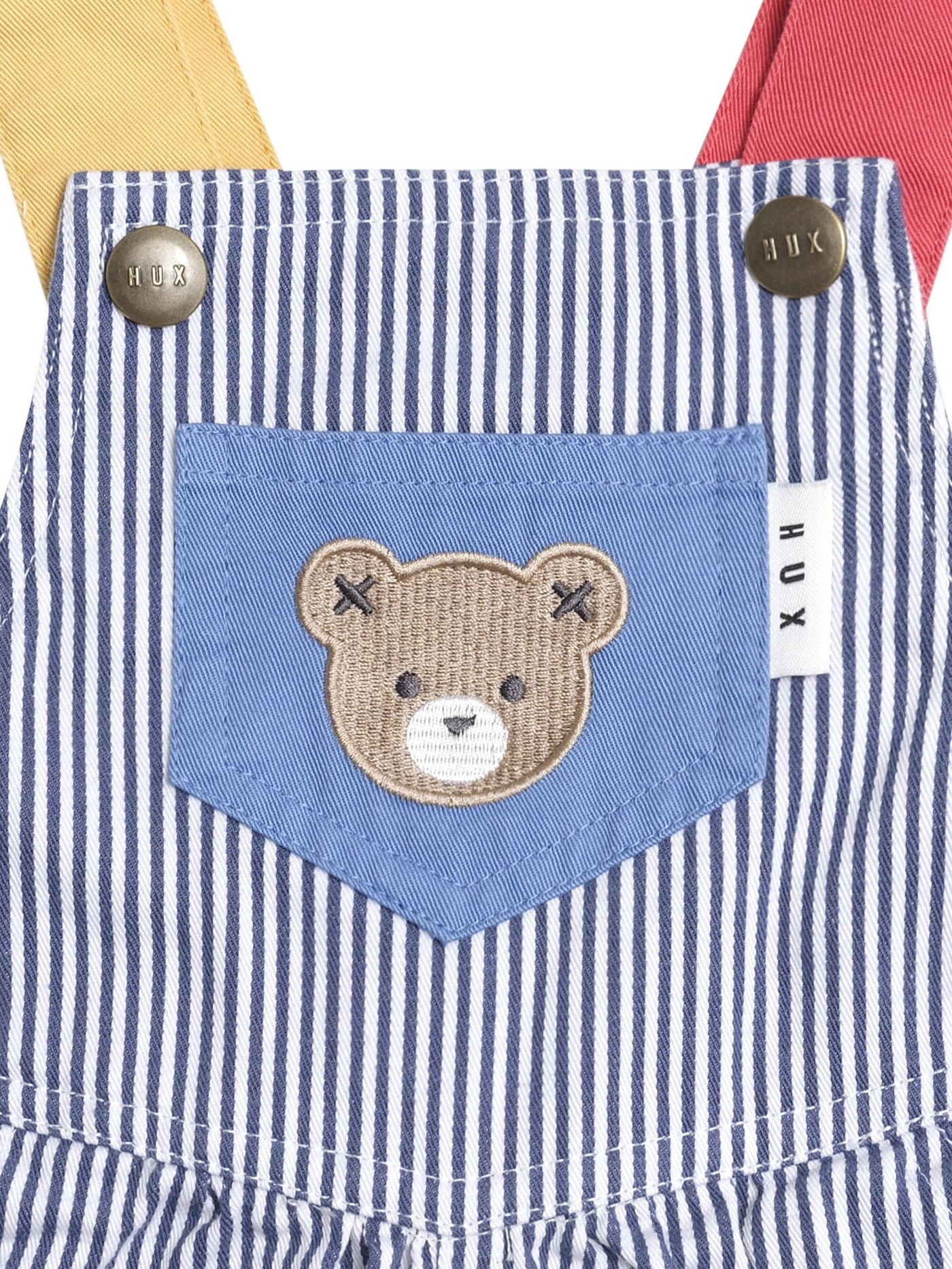 Huxbaby - Classic Stripe Short Overalls - HB0042S25 Overalls Huxbaby 