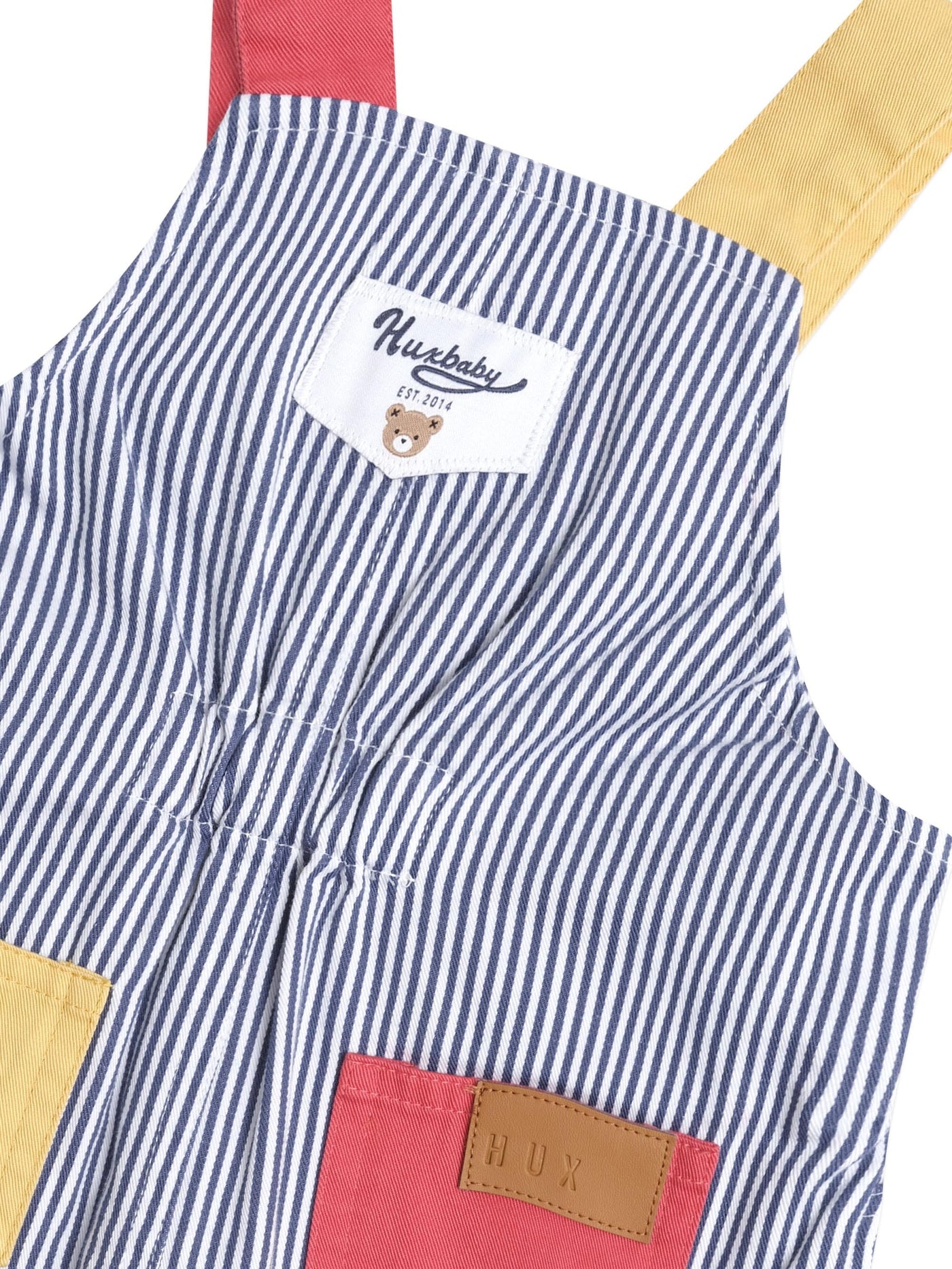 Huxbaby - Classic Stripe Short Overalls - HB0042S25 Overalls Huxbaby 
