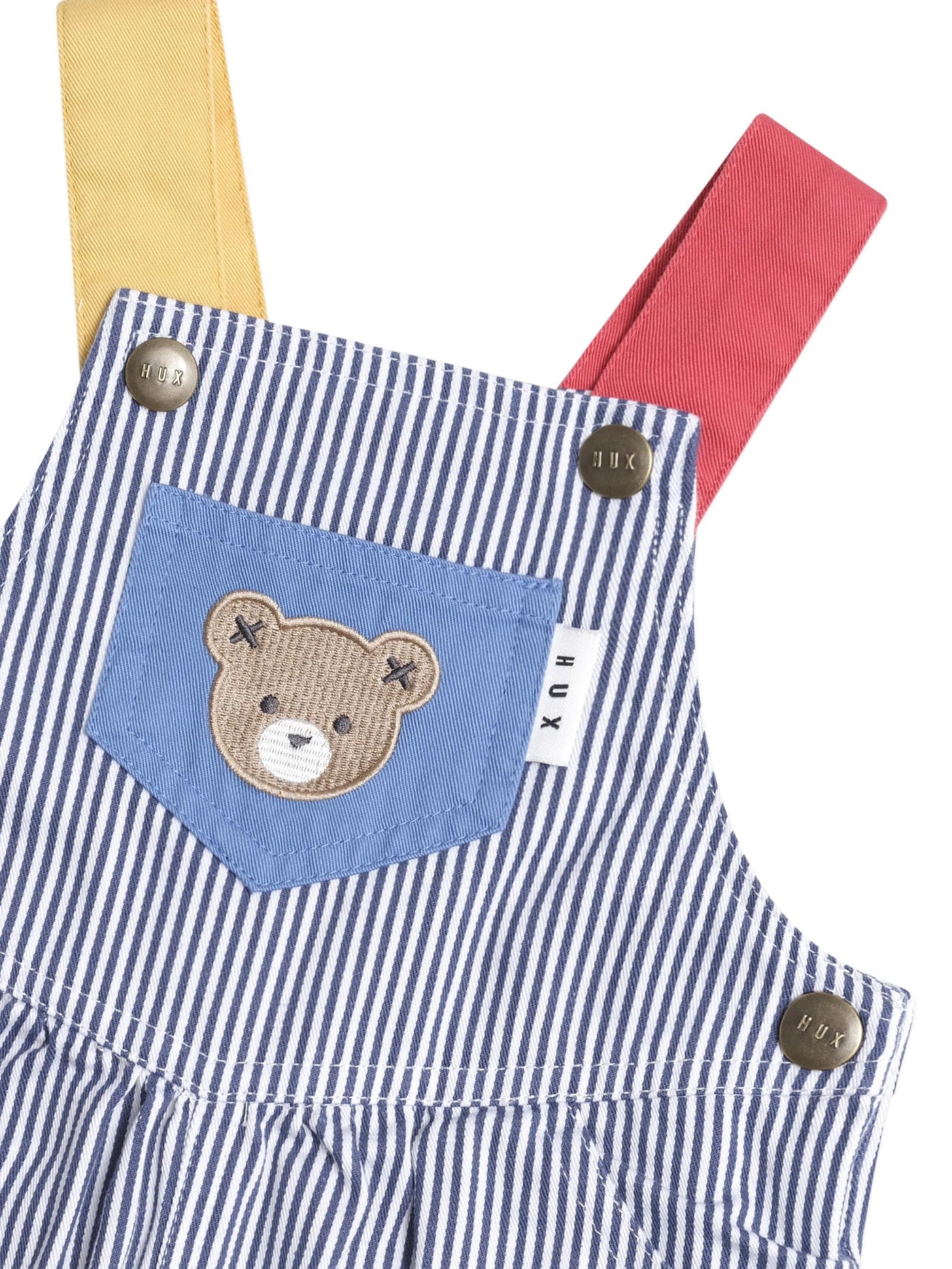 Huxbaby - Classic Stripe Short Overalls - HB0042S25 Overalls Huxbaby 