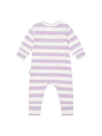 Huxbaby - College Hux Orchid Stripe Romper - HB0237W25 Romper Huxbaby 