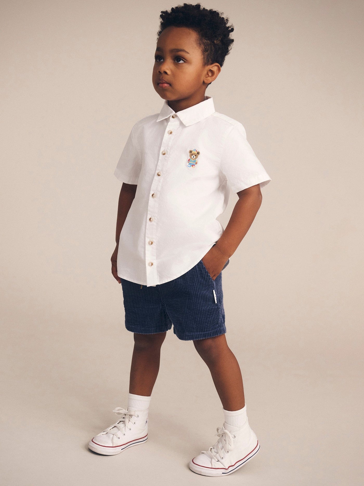 Huxbaby - College Hux Short Sleeve Shirt - HB2361W25 Short Sleeve Shirt Huxbaby 