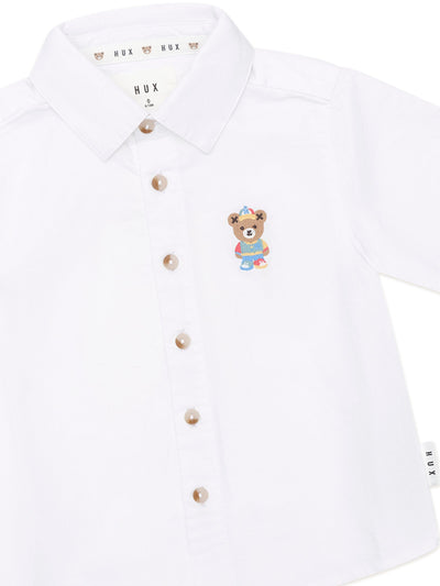 Huxbaby - College Hux Short Sleeve Shirt - HB2361W25 Short Sleeve Shirt Huxbaby 