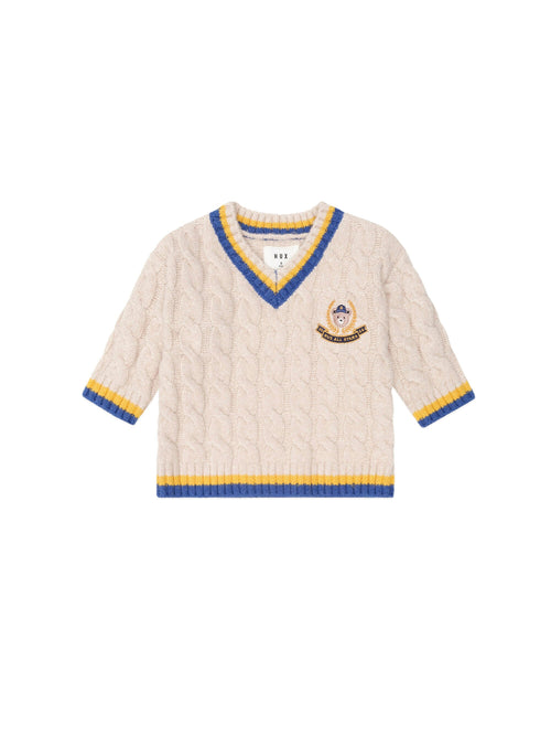 Huxbaby - Collegiate Hux Cricket Jumper