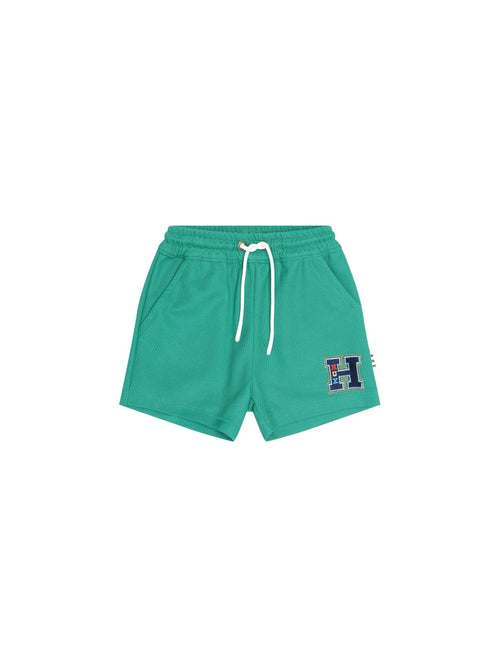 Huxbaby - Collegiate Pique Short | Vintage Green