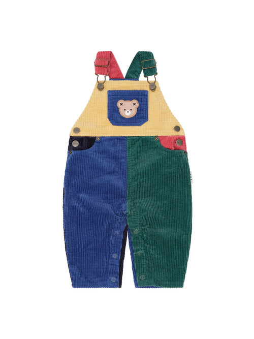 Huxbaby - Colour Block Cord Overalls