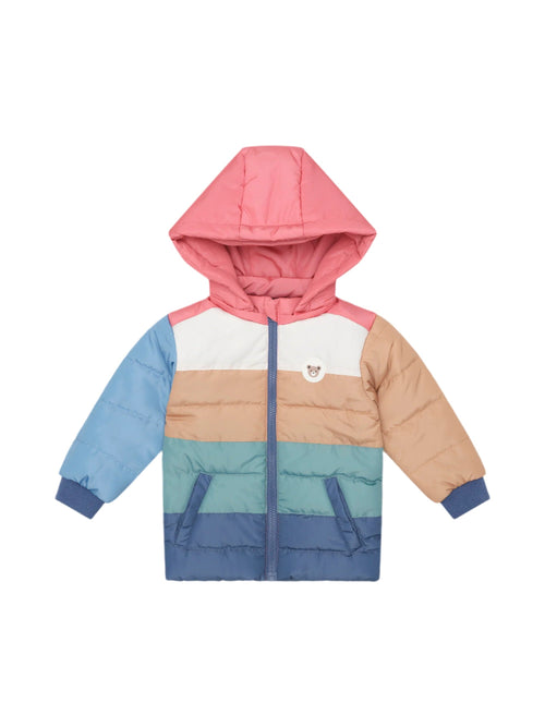 Huxbaby - Colour Block Parka - HB4007W25