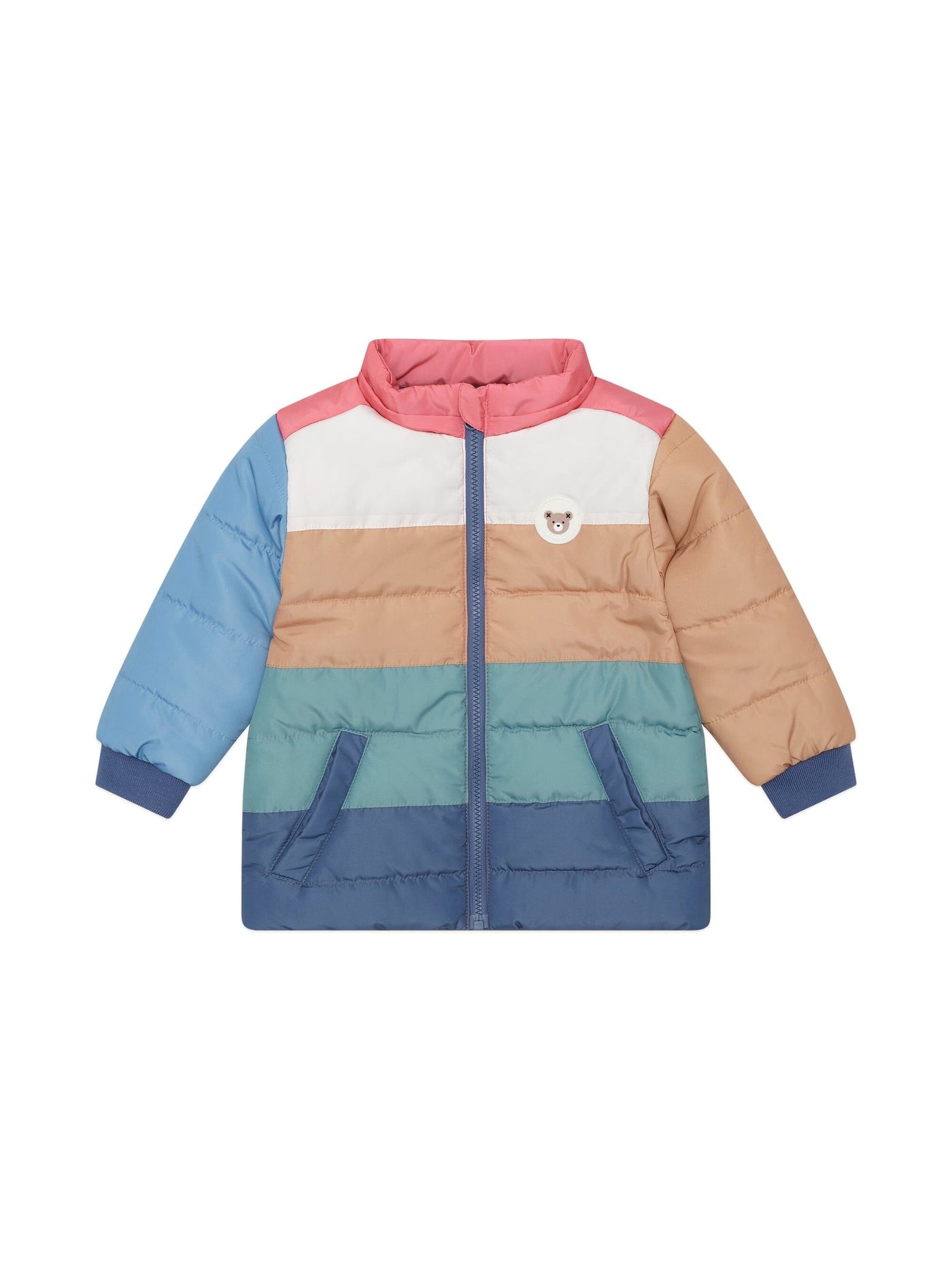 Huxbaby - Colour Block Parka - HB4007W25 Jacket Huxbaby 