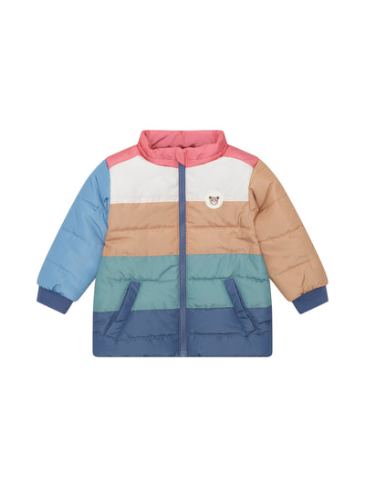 Huxbaby - Colour Block Parka - HB4007W25 Jacket Huxbaby 