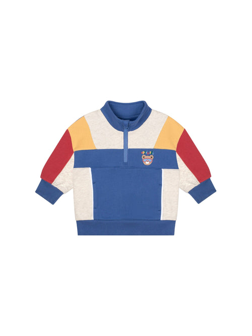 Huxbaby - Colour Block Quarter Zip