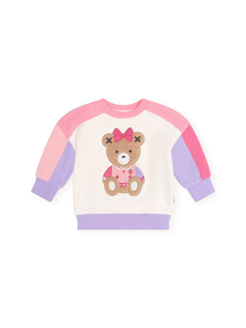 Huxbaby - Colour Block Sitting Huxette Sweatshirt | Multi