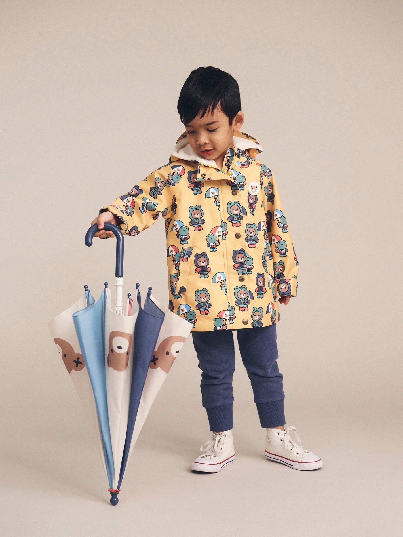 Huxbaby - Colour Block Umbrella - HB8041W25 Rainwear Huxbaby 