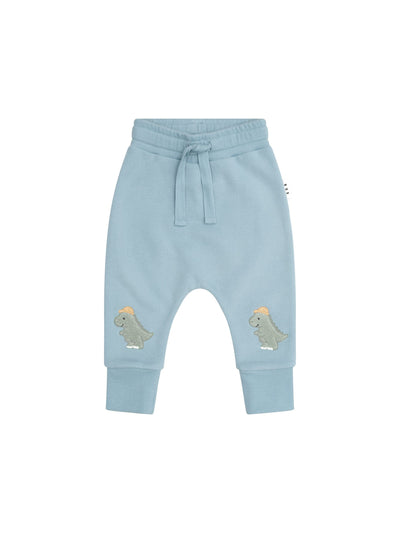 Huxbaby - Construction Dino Drop Crotch Pant - HB6065S24 Pants Huxbaby 