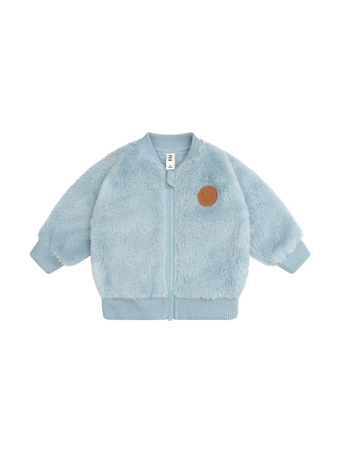 Huxbaby - Construction Dino Faux Fur Jacket - HB4083S24 Jacket Huxbaby 