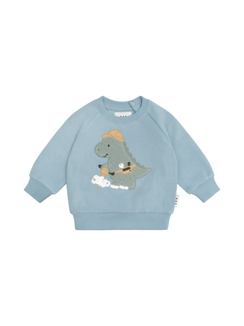 Huxbaby - Construction Dino Sweatshirt - HB3069S24