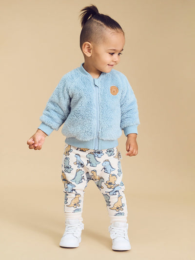 Huxbaby - Construction Dinos Drop Crotch Pant - HB6064S24 Pants Huxbaby 