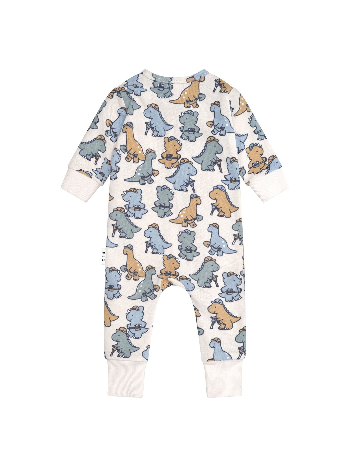 Huxbaby - Construction Dinos Romper - HB0061S24 Romper Huxbaby 